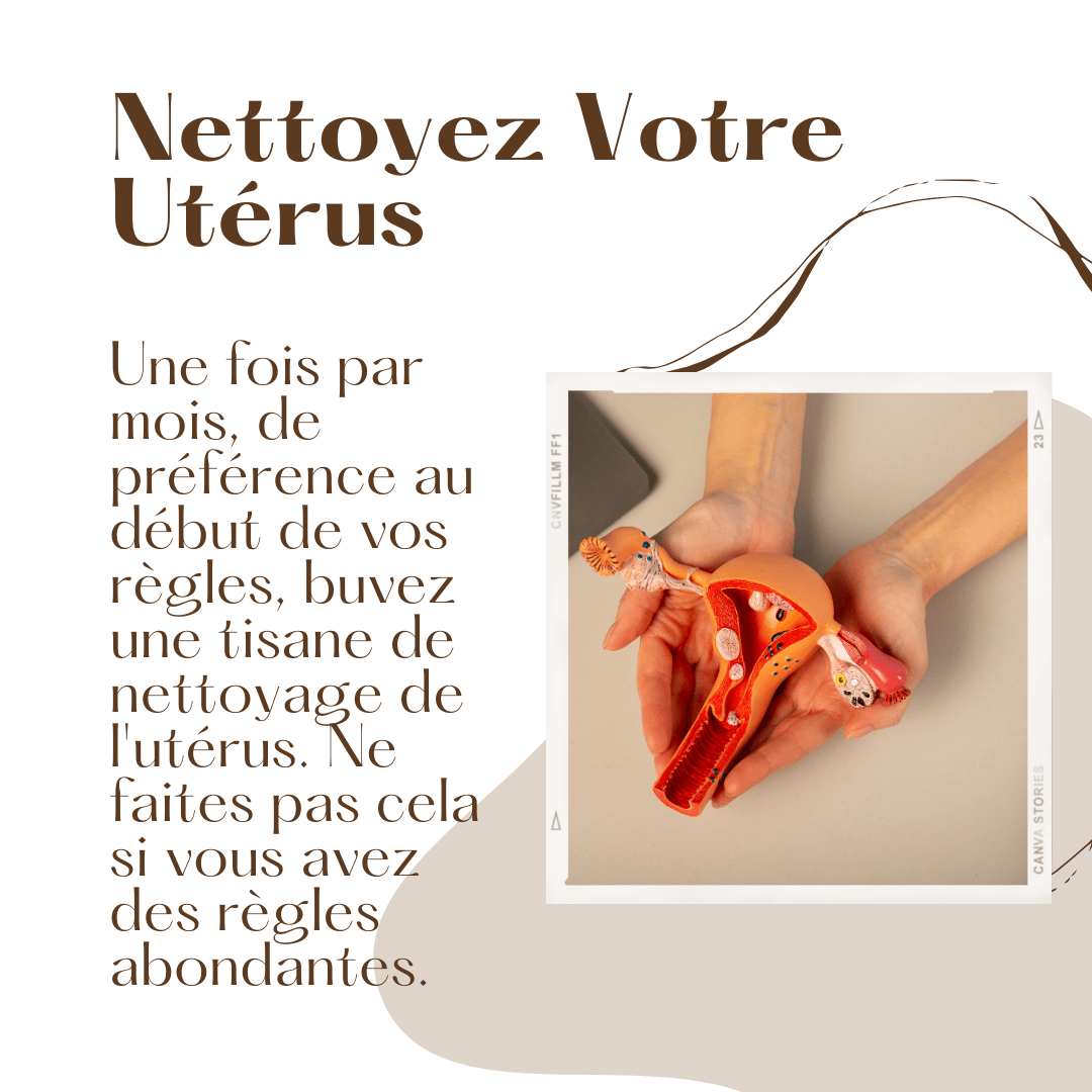 Augmenter sa fertilité nettoyez votre uterus