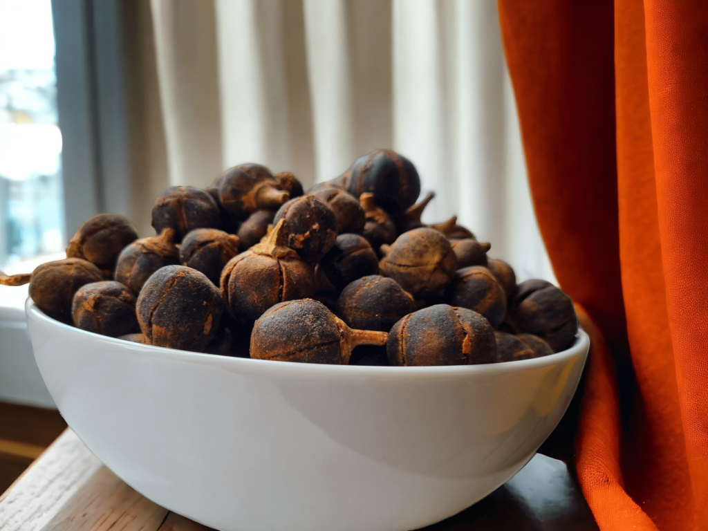 Bowl of goron tula fruit : Bol de fruits de goron tula