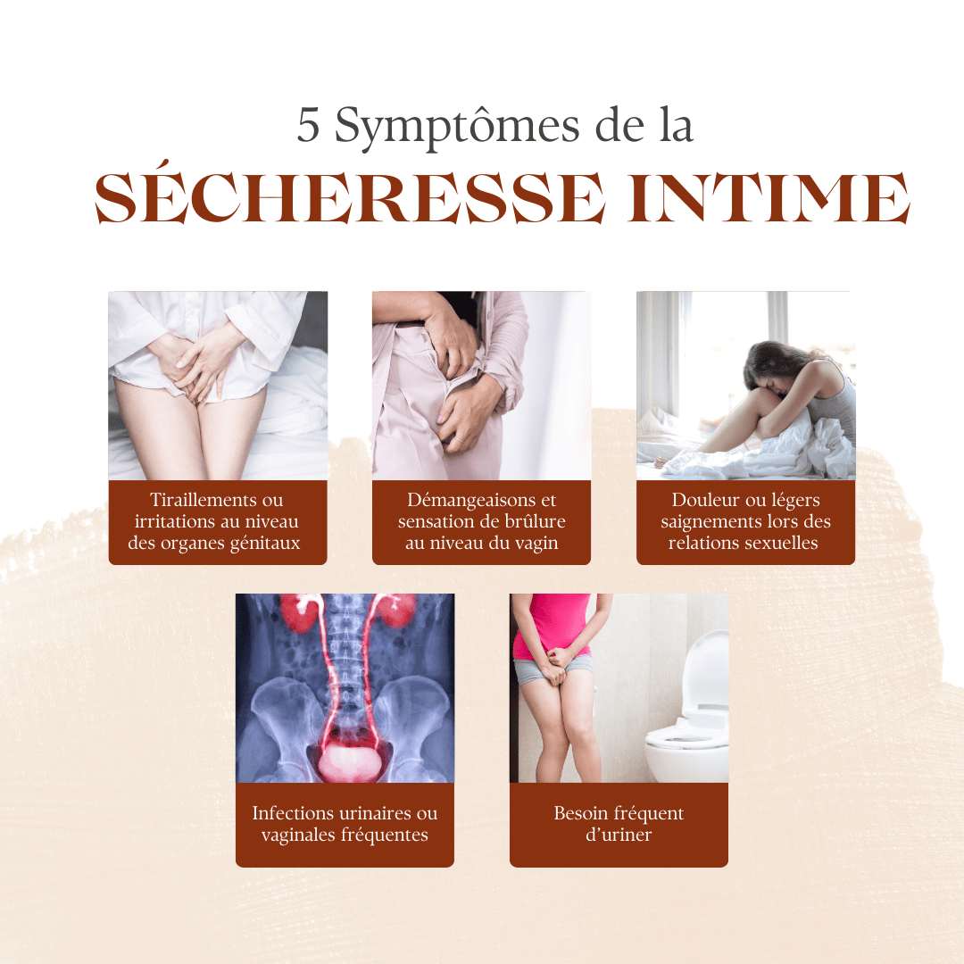 Symptomes de la secheresse vaginale